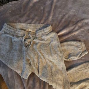 super soft cotton on gray joggers